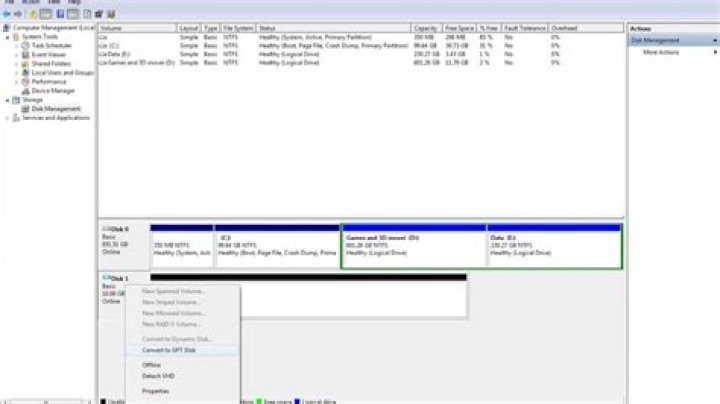 Does "Offline" in Disk Management actually turn off (spin down) the disk?
