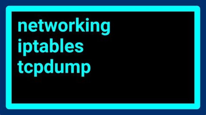 Does tcpdump bypass iptables?