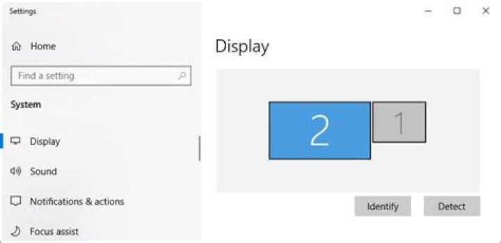 Dual monitors in Windows 10 - Only one works at a time