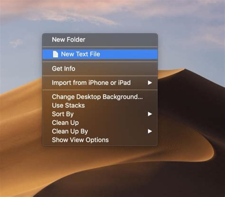 Easiest way to create a new text file in a Finder window on OSX