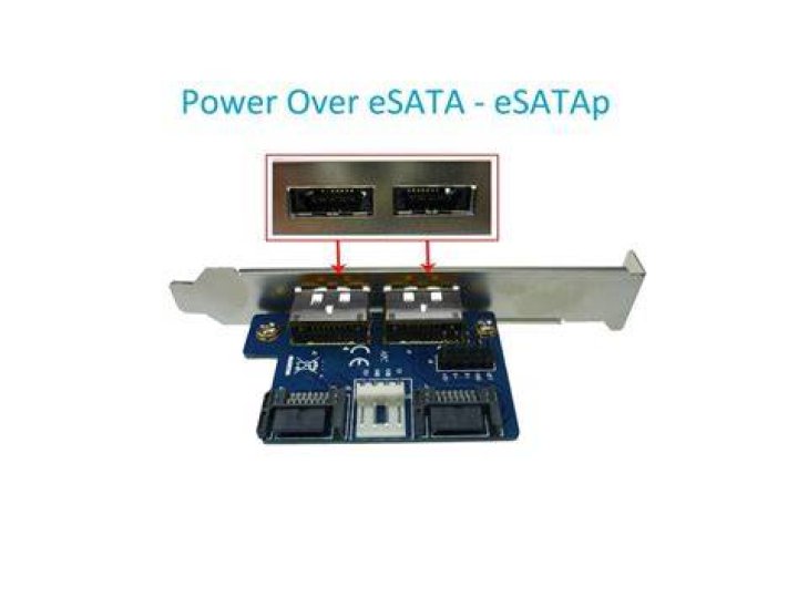 eSATAp to SATA + SATA POWER