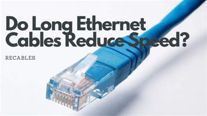 Ethernet cable too long?