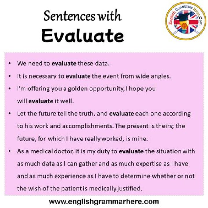 Evaluate Example