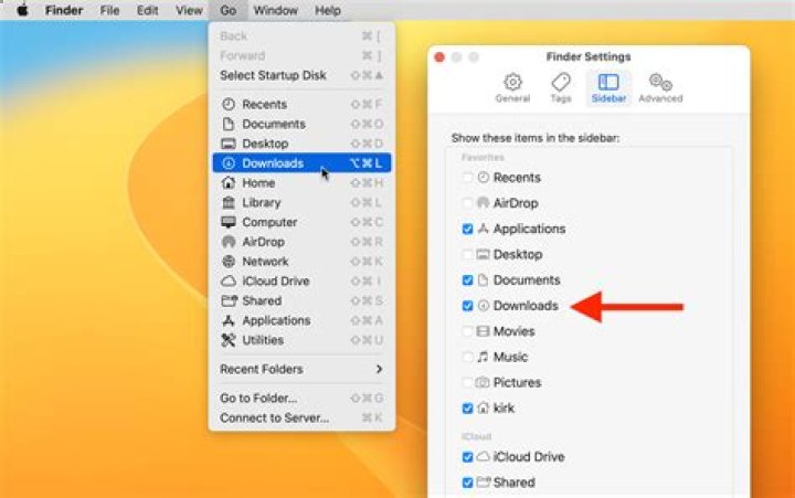 Example list from my downloads folder
