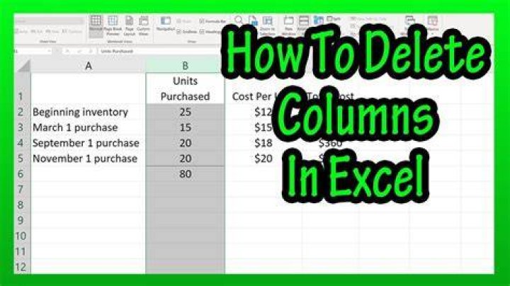 Excel - How to remove similar cells within the same column?
