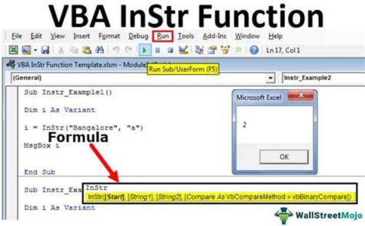 Excel VBA - InStr in a Variable Range