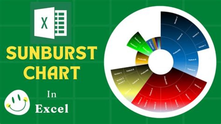 expected sunburst chart