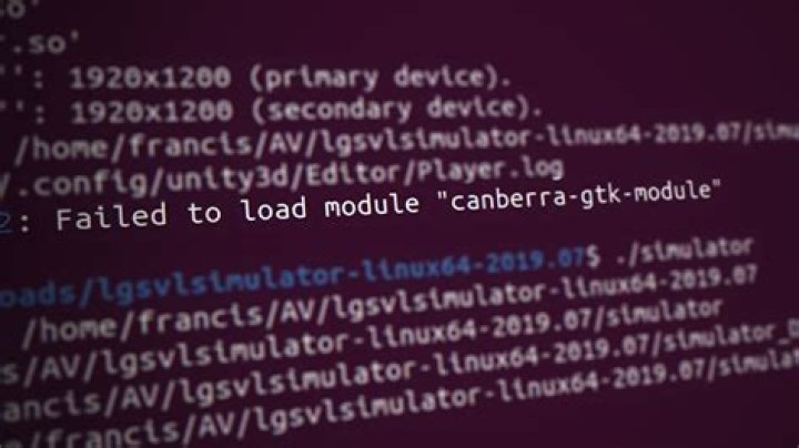 failed to load Failed to load module “canberra-gtk-module”'