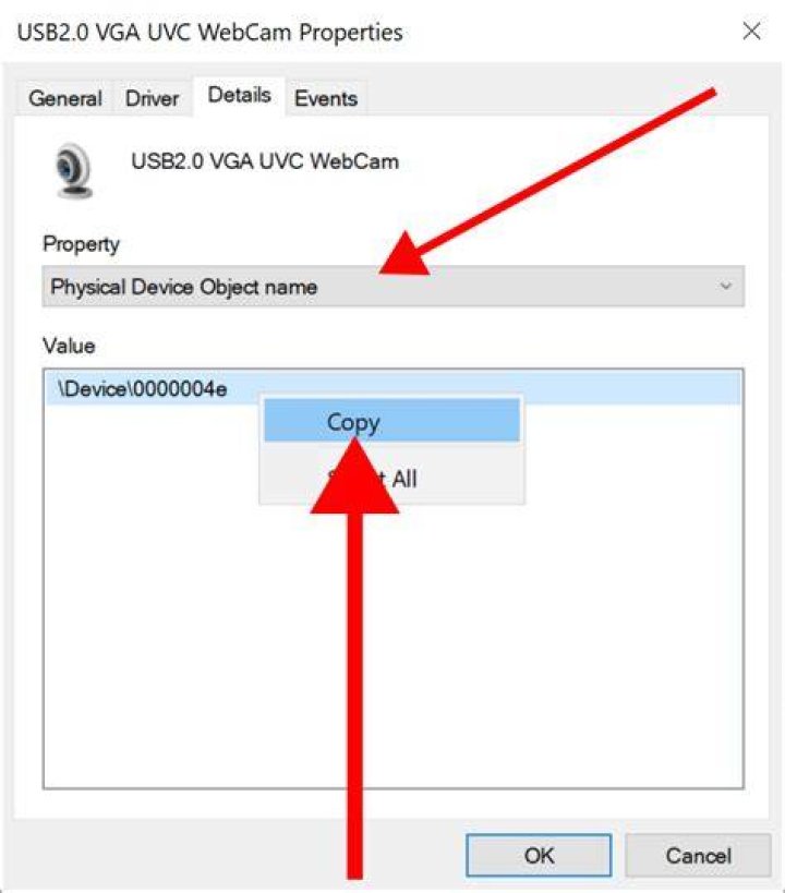 Finding a device given a physical device object name