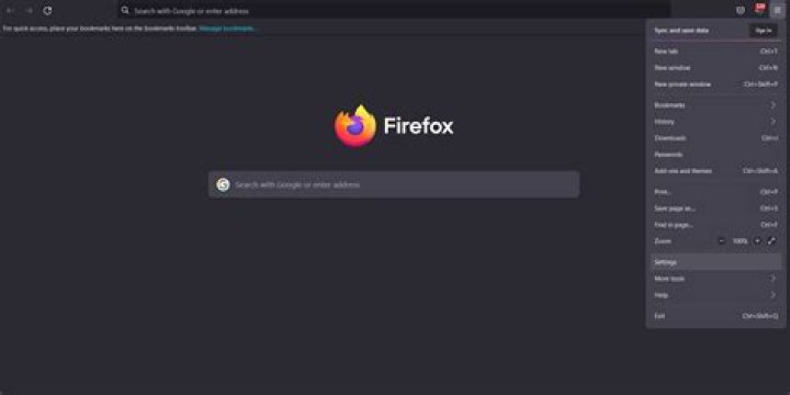 Firefos screenshot