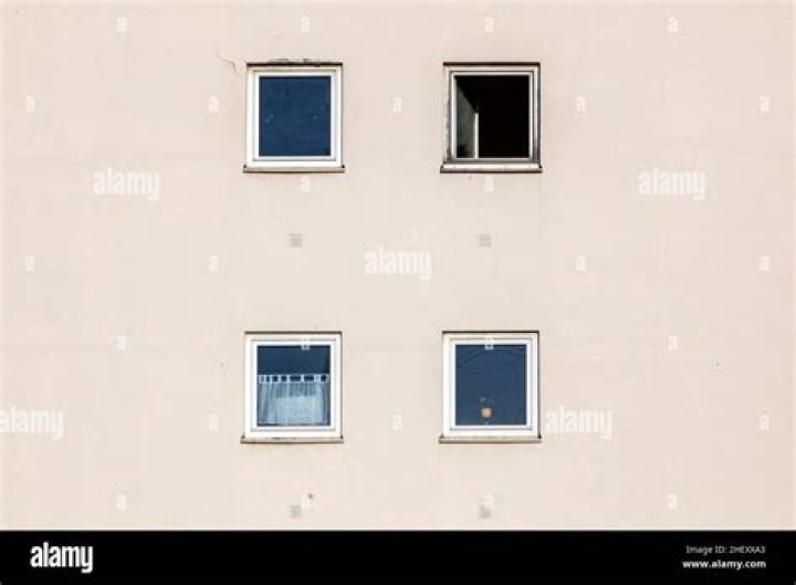 four windows side-by-side