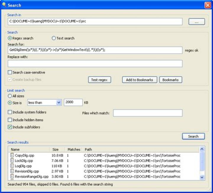 Free Tool to search within files (even over a network) [closed]