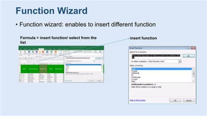 function wizard