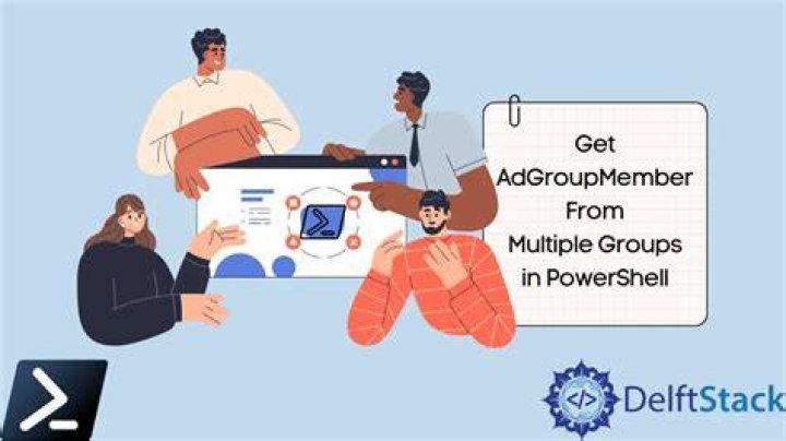 Get-AdGroupMember for multiple groups