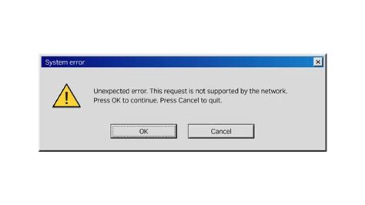 Gif image of the error