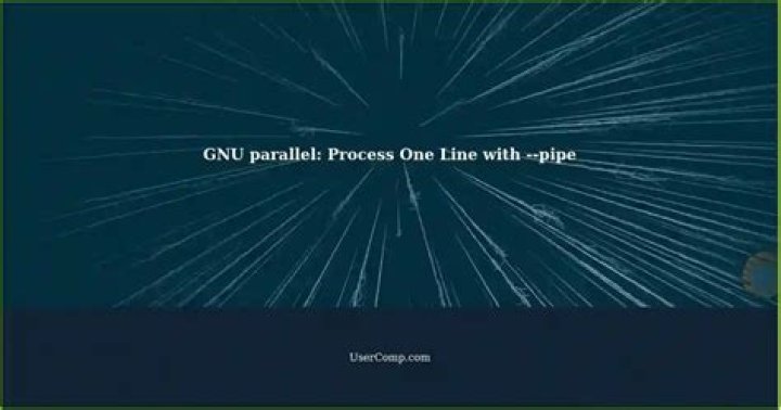 GNU "parallel --pipe" doesn't process stdin by lines