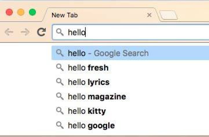 Google Chrome never shows me autocomplete search suggestions