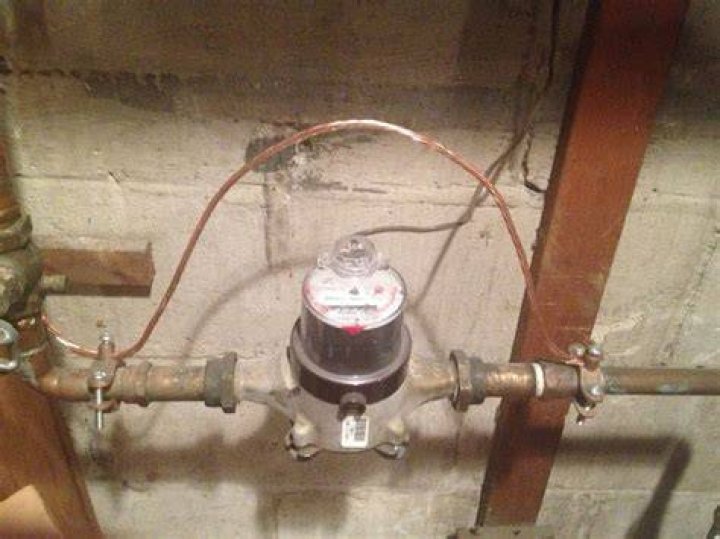 Ground across meter