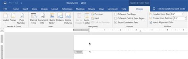 Header and Footer Tools