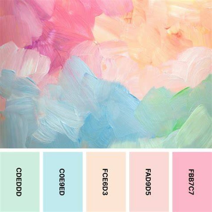 Here is the colour palette