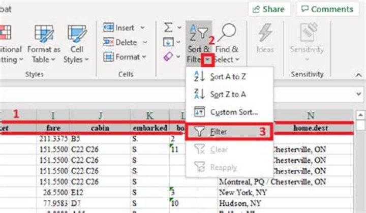 Highlight the list and Sort by Number Descending
