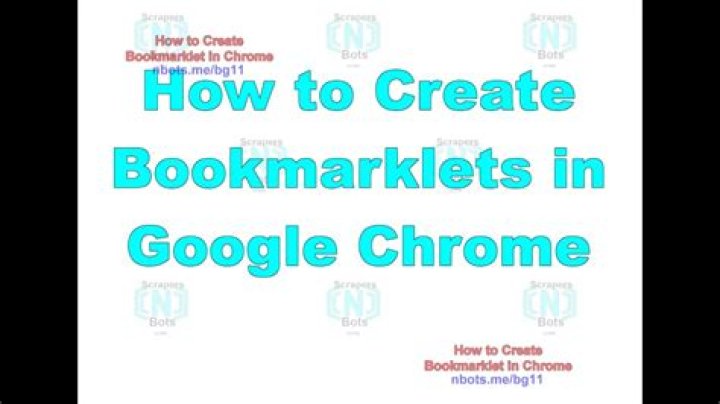 How can I add a favicon to a bookmarklet in Google Chrome?