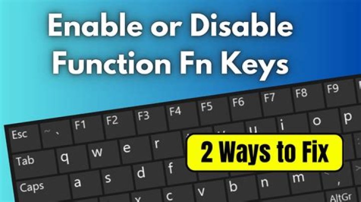 How can I "fix" the "Fn" key default behaviour?