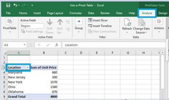 How can I get "Calculated Columns" to work in excel?