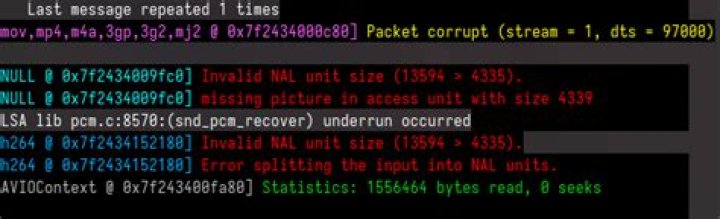 How do i bypass "Invalid nal size" on FFMPEG