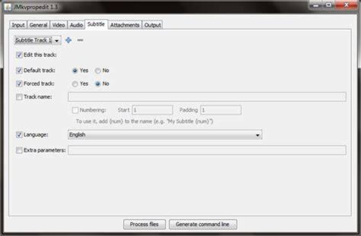 How do I change the default audio track of an MKV file?