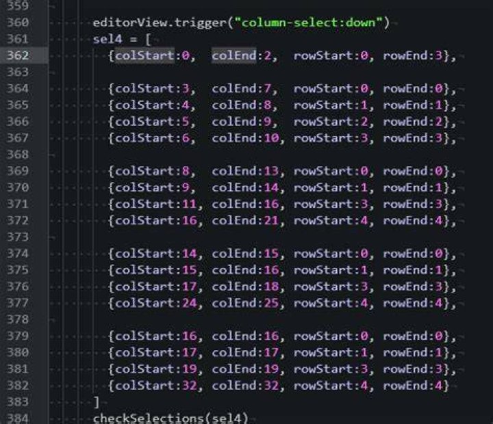 How do I do multi-line editing in Atom editor?