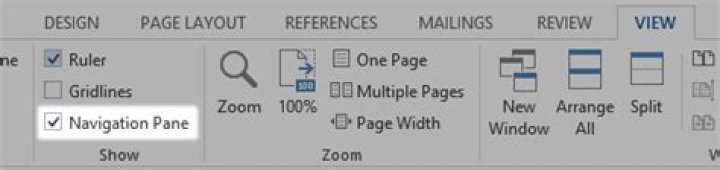 How do I open the Document Map in Microsoft Word?