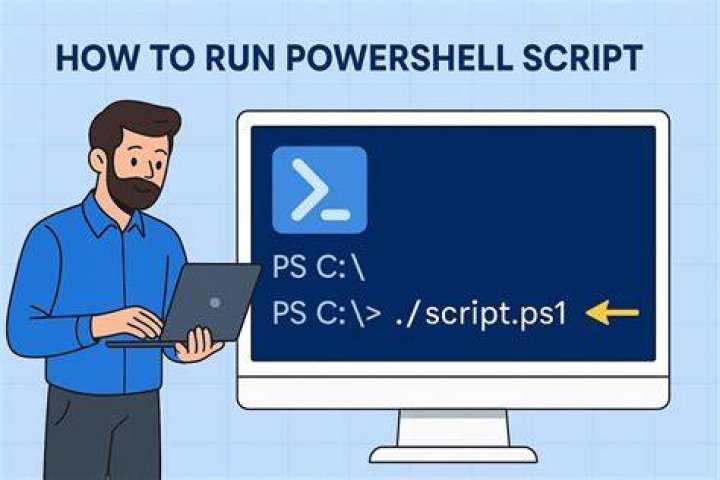 How do I press a key for one second in powershell script?