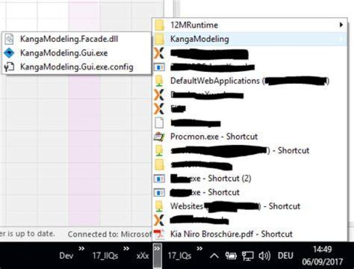 How do I rearrange pinned taskbar items?