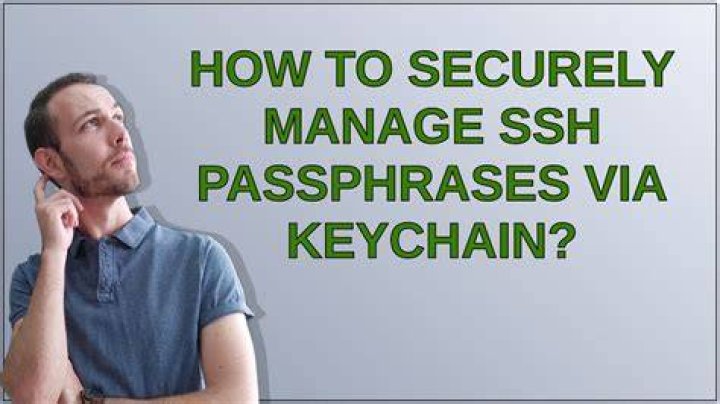 How do I remove SSH key passphrases from being remembered by Mac OS?