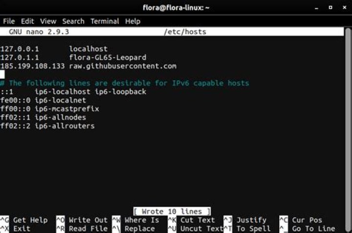 How do I save changes after editing vi /etc/hosts?