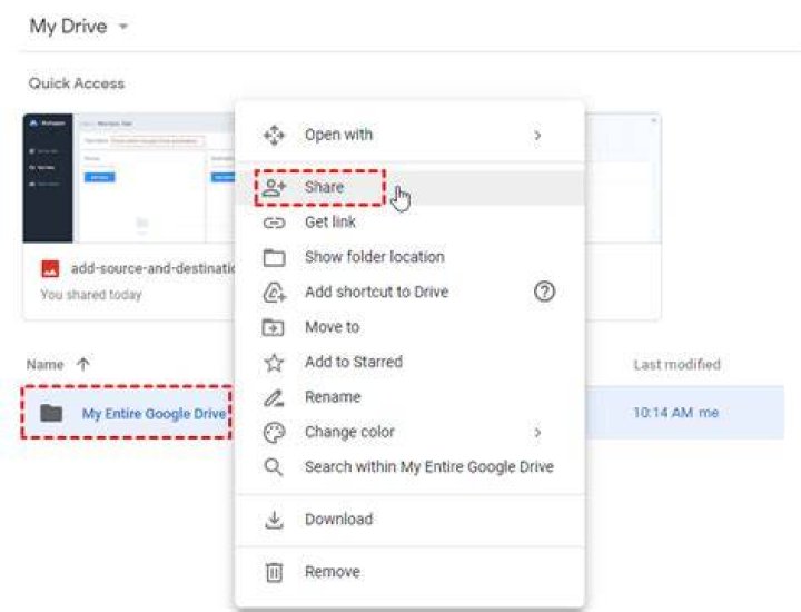 How do I use rysnc to copy my entire Google Drive to an external hard drive?