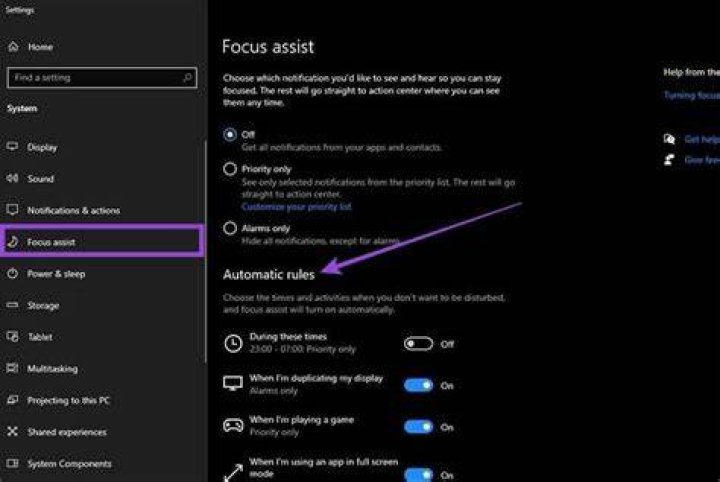 How to assign a hotkey to enable/disable Focus Assist on Windows 10/11?