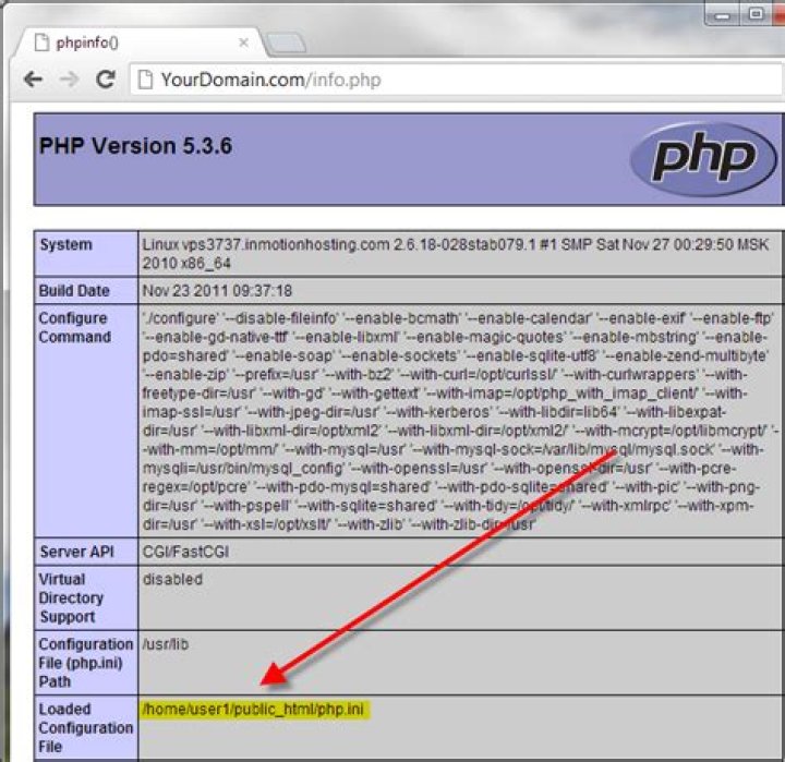 how to change path of php ini windows