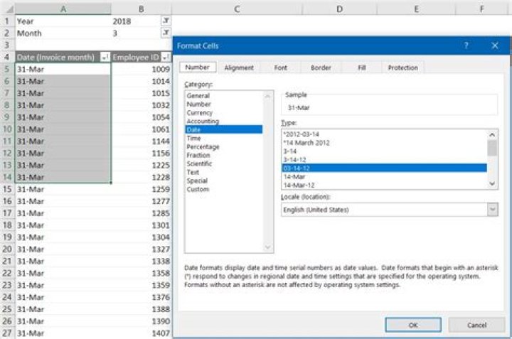 How to change the format of a date in a Pivot Table?