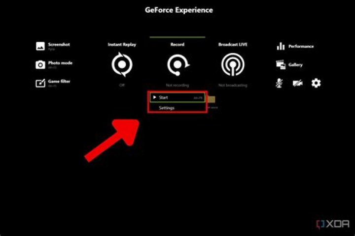 How to choose which camera is used by Nvidia-Geforce Overlay?