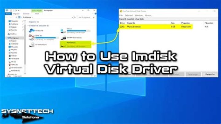 How to create a virtual floppy drive?