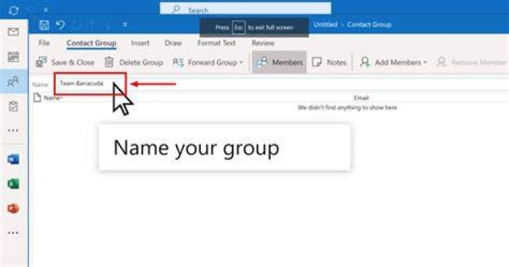 How to create an email alias for a group of people?