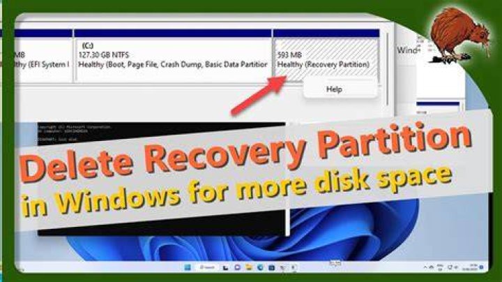 How to delete the Recovery Partition in Windows 10?