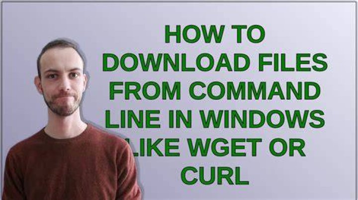 How to download files from command line in Windows like wget or curl