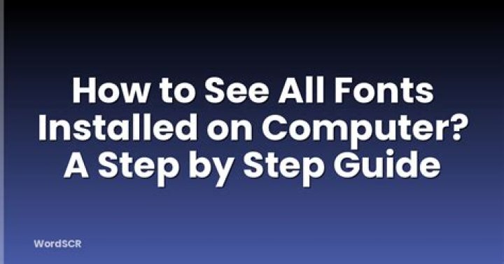How to know which fonts are installed on CentOS?