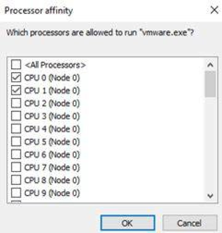 How to limit a process to a single CPU core?