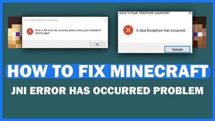 How to overcome "jni error has occurred" after Minecraft and Java update in Windows 10?