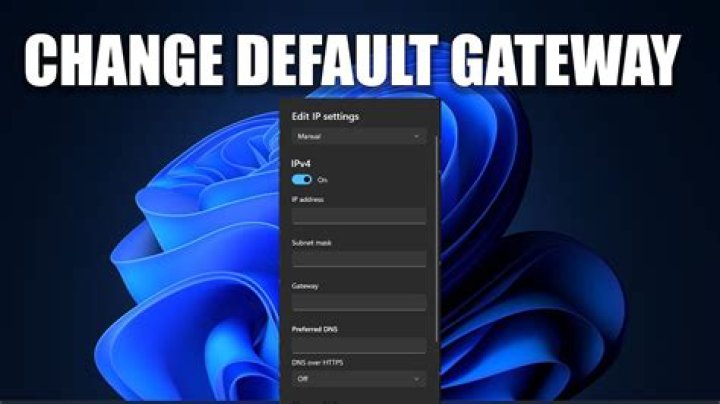 How to permanently set the default gateway to a particular IP address?