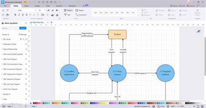How to place a shape on top of another shape in Visio 2010?